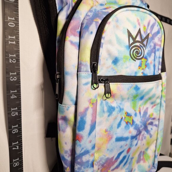 NWT Crazy Crowns Hydration Backpack with bladder - tie dye - NEW main image 14